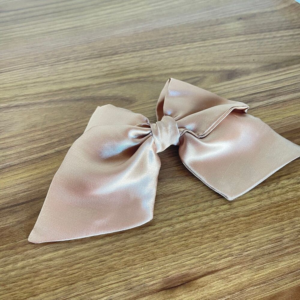 New Coquette hair bow chocolate color for women and girls - Picture 5 of 12